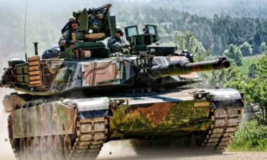 Exército polonês receberá 250 tanques na configuração M1A2 SEPv3 de última geração. Foto: Divulgação