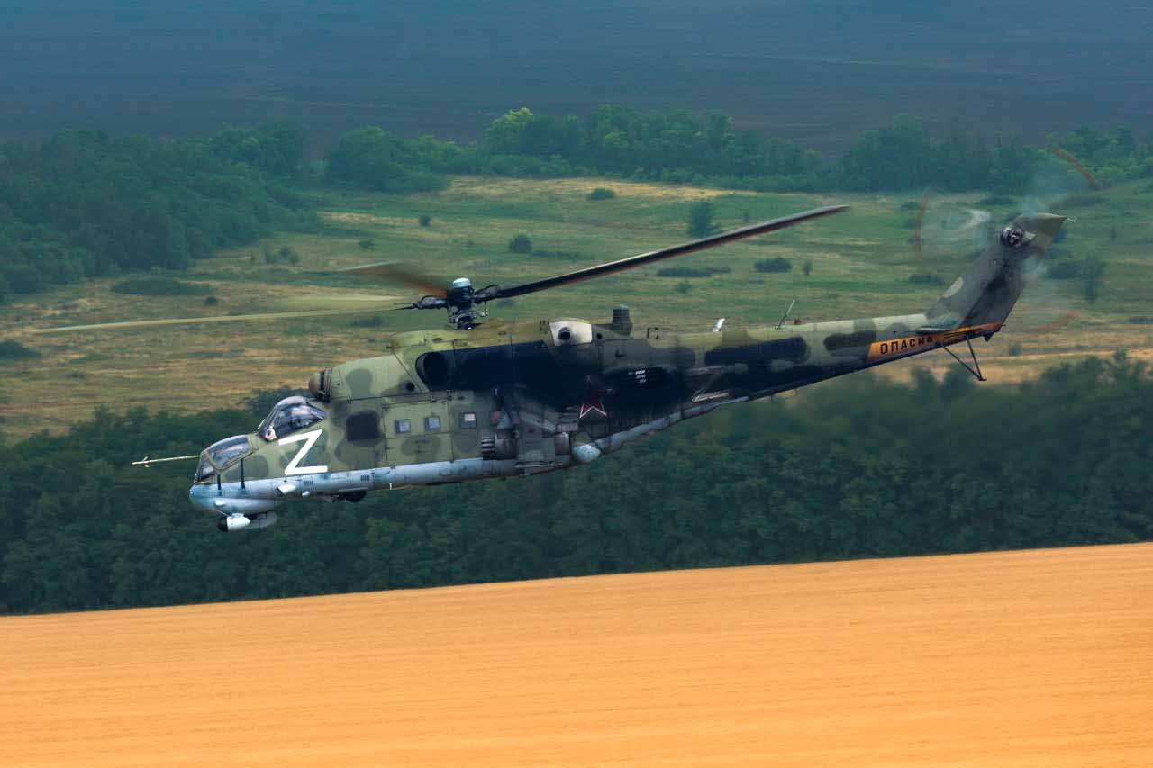 Mil Mi-24. Zdjęcie: Ministerstwo Obrony Federacji Rosyjskiej