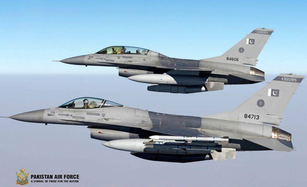 F-16. Photo: Wikipedia
