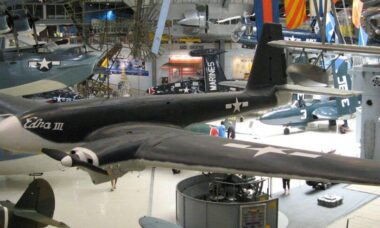 Um TDR-1 preservado em um museu dos EUA