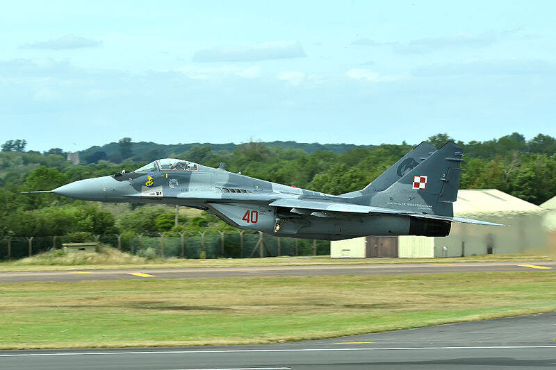 MiG-29 da Polônia. Foto: Wikipedia