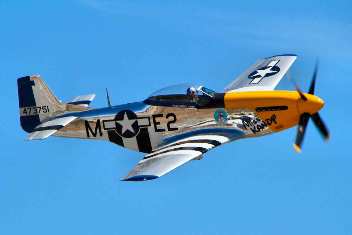 P-51 Mustang. Foto Wikipedia
