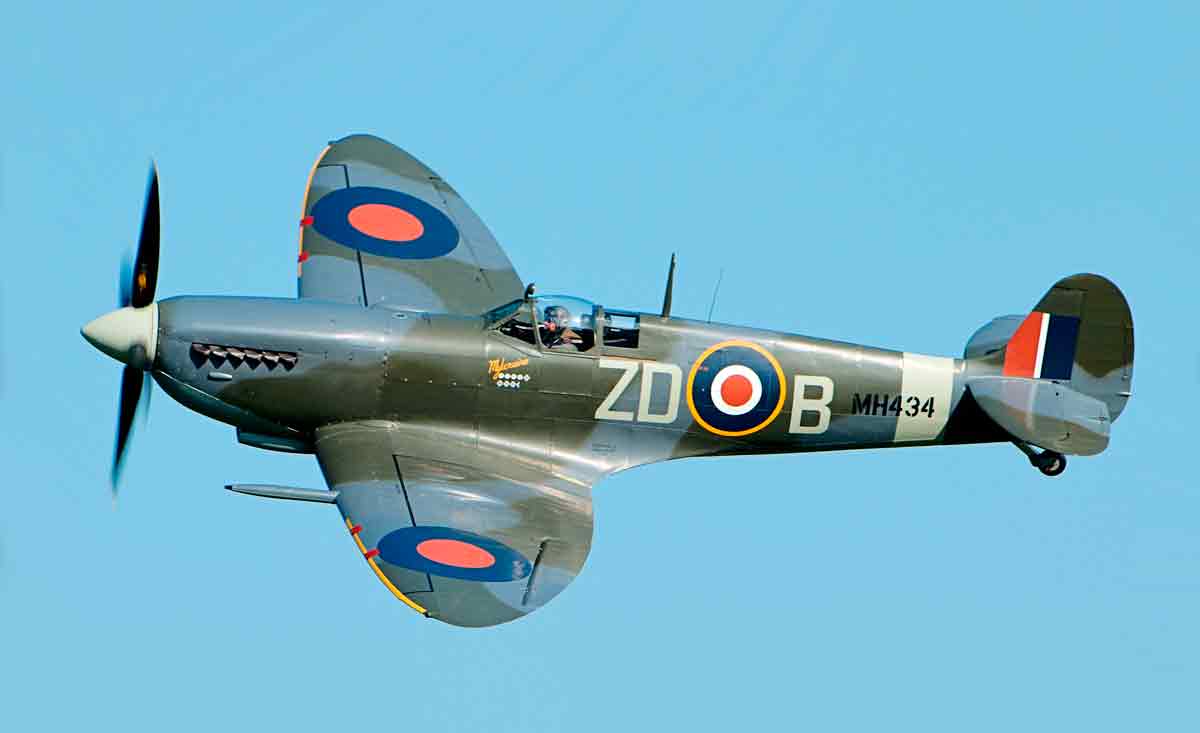 Supermarine Spitfire. Foto Wikipedia