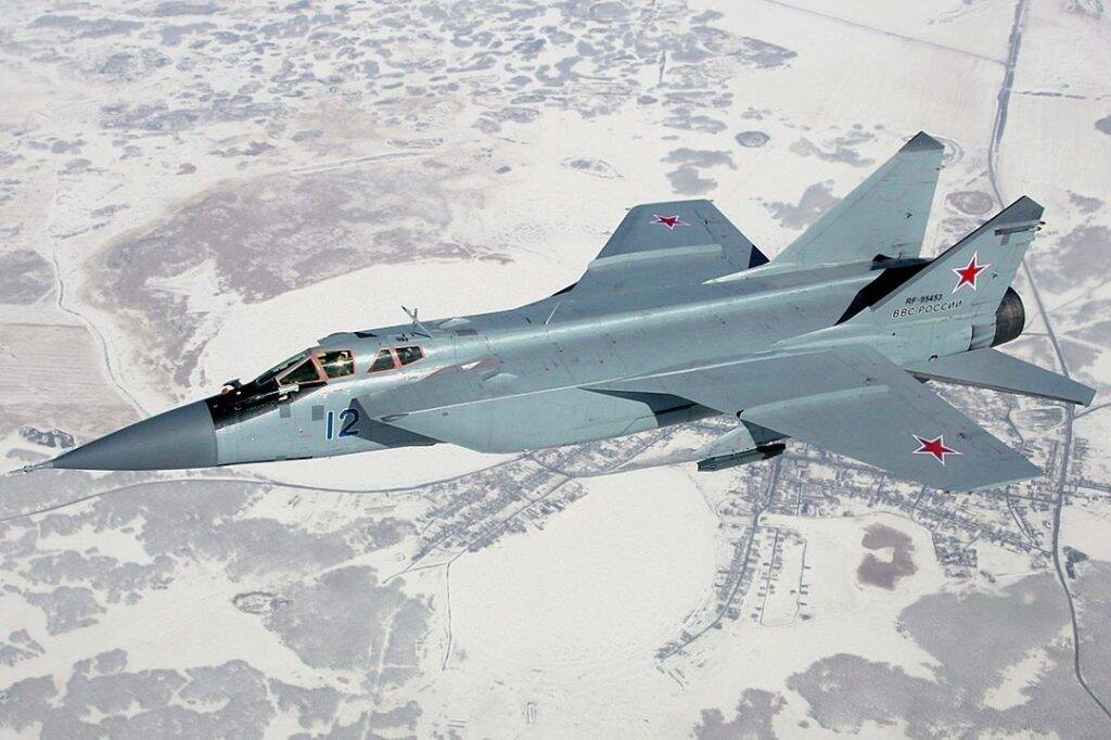  MiG-31P. Kép: Wikipedia