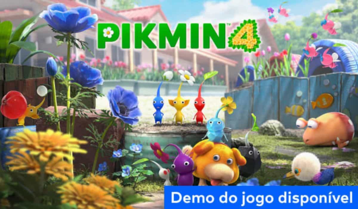 Demo gratuita do novo Pikmin já está disponível!