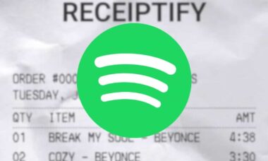 Spotify: Como fazer a 'nota fiscal musical' com Receiptify