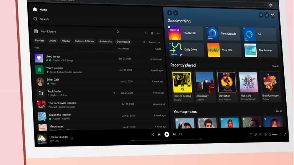 Spotify lança novo visual para o app no PC (Foto: Divulgação / Spotify)