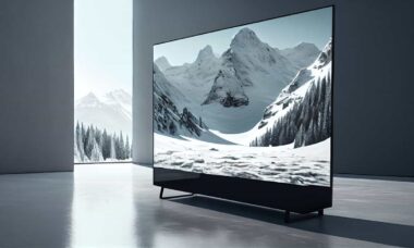 Primeira TV de 16k de resolução e 110 polegadas do mundo é apresentada