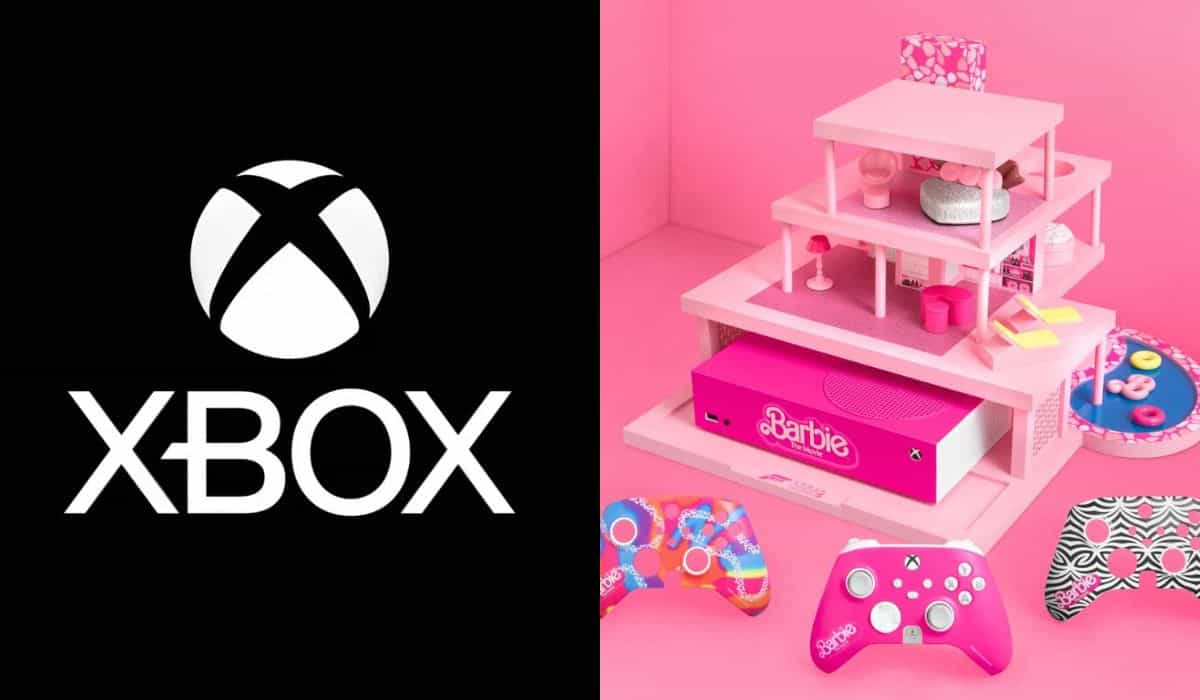Xbox Series S terá versão da Barbie e Forza 5 ganha carro da boneca