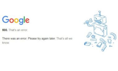 Google Ads fica fora do ar e usuários reclamam (Foto: Reprodução/Google)