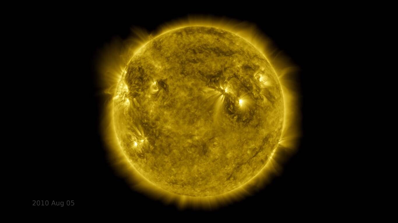 NASA video shows ten years of Sun activity