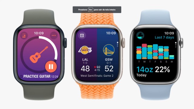 watchOS 10 Conheça o novo sistema do Apple Watch (Foto: Divulgação / Apple)