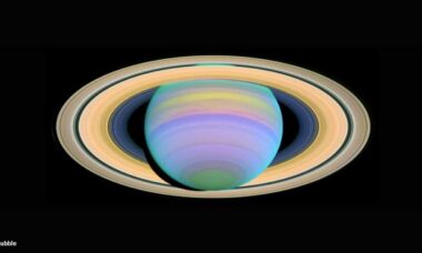 NASA: Hubble divulga clique incrível de Saturno