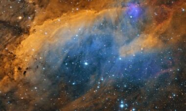 NASA destaca clique incrível de nebulosa