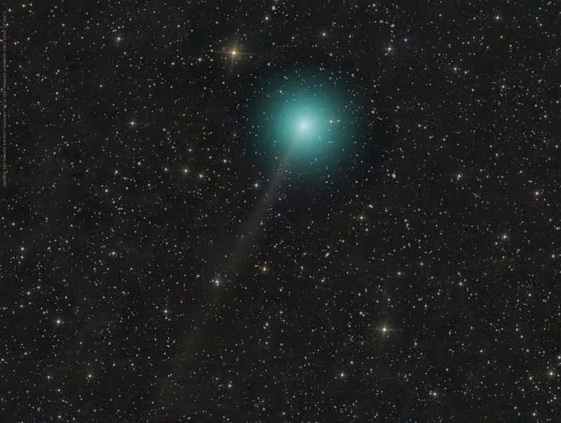 Nasa destaca cometa em foto astronômica do dia (Foto: Dan Bartlett / NASA)