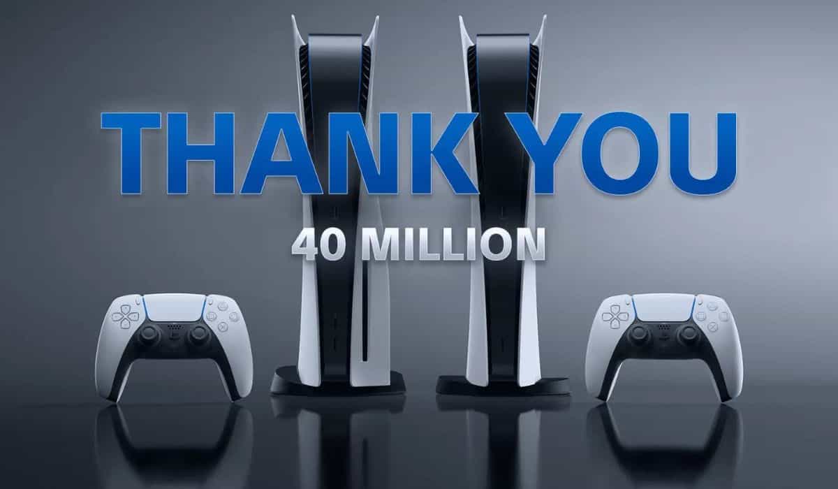 PlayStation 5 ultrapassa marca de 40 milhões de vendas