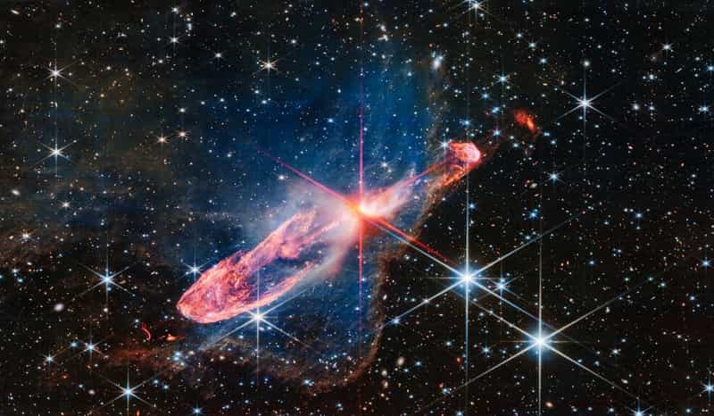 NASA: James Webb captura formação estrelar (Foto: Image: NASA, ESA, CSA. Image Processing: Joseph DePasquale (STScI))