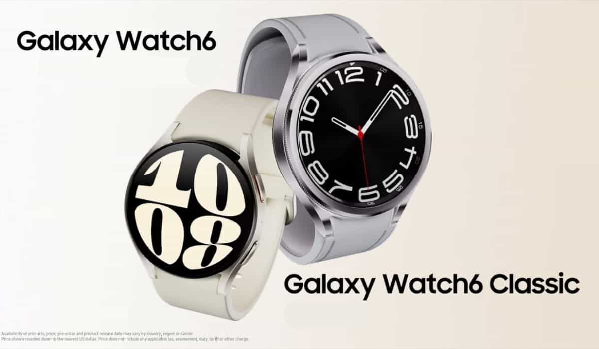 Samsung lança Galaxy Watch 6 com tela maior e mais fino