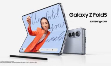 Samsung lança o novo Z Fold 5 na Galaxy Unpacked