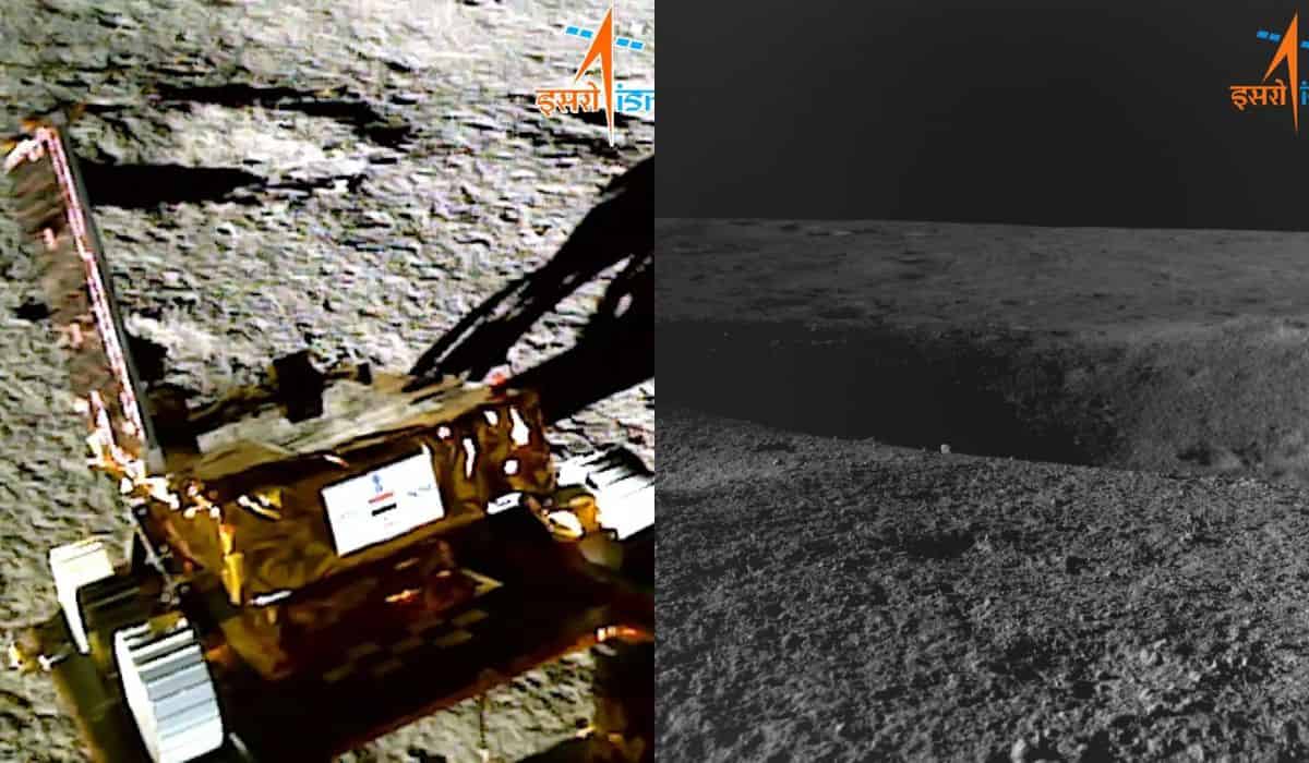 Chandrayaan-3: rover indiano encontra cratera na Lua