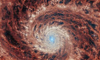James Webb captura imagem fascinante de famosa galáxia espiral