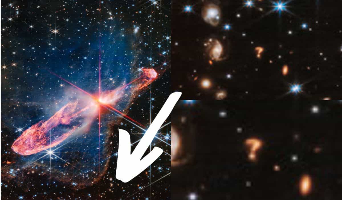 James Webb da NASA captura ponto de interrogação cósmico e intriga cientistas