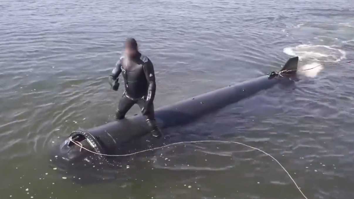 Video: Ukraine develops kamikaze underwater drone to target bridges and Russian warships