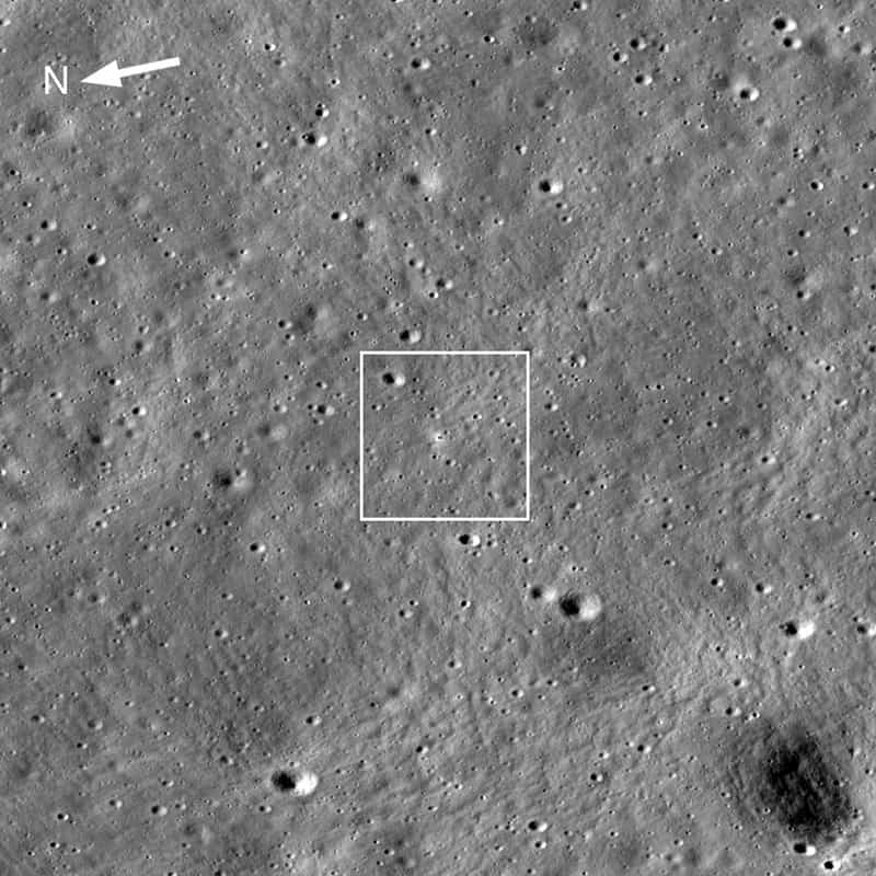 Sonda da NASA captura pouso da sonda lunar indiana 'Chandrayaan-3'