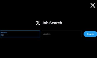 X (Twitter) lança busca por vagas de emprego para concorrer com o LinkedIn