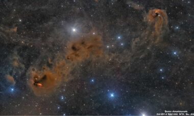 NASA destaca berçário estelar que encantam os astrônomos