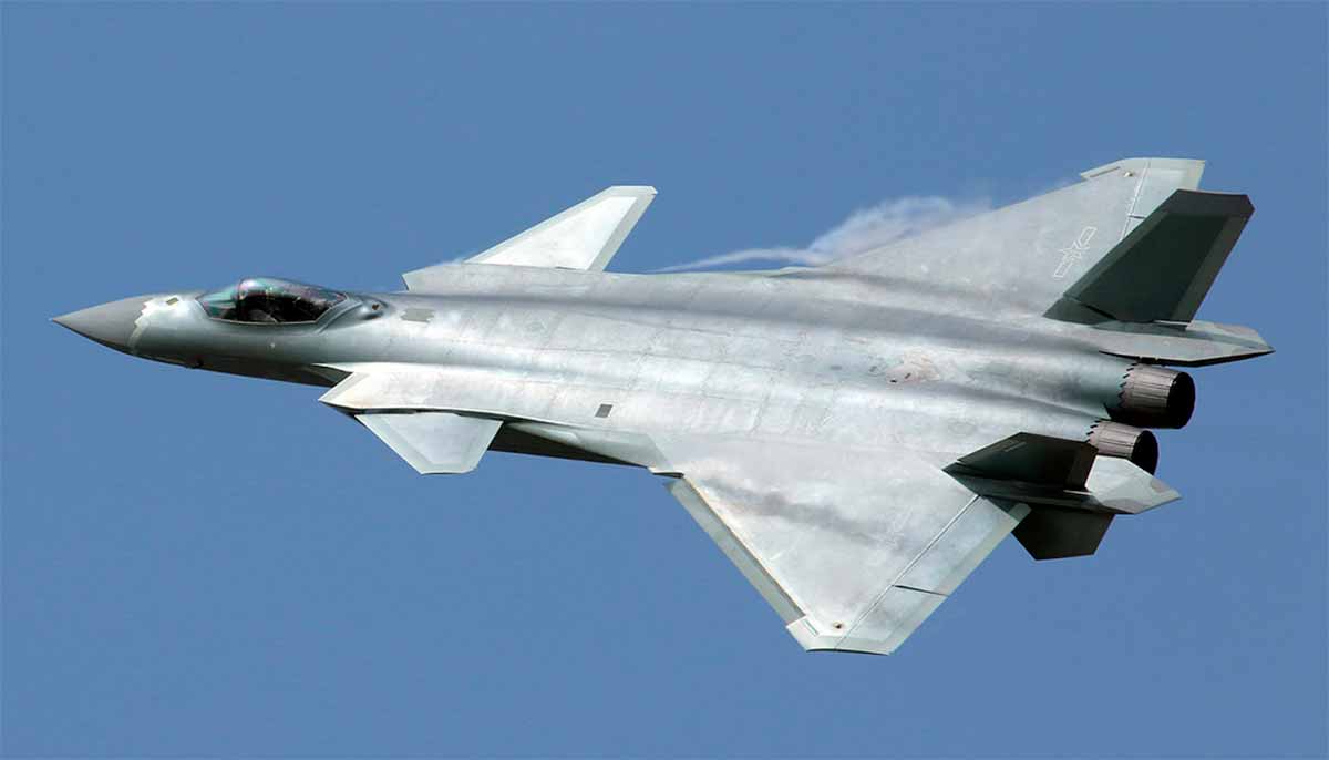中国战斗机J-20. 照片：维基媒体