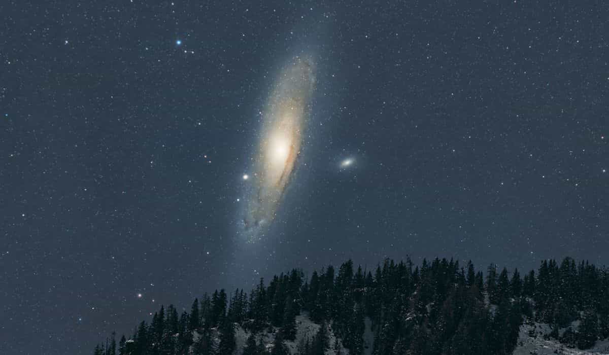 La NASA met en avant l'image de la galaxie d'Andromède dans les Alpes suissesLa NASA met en avant l'image de la galaxie d'Andromède dans les Alpes suisses