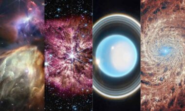 James Webb destaca as melhores fotos cósmicas de 2023, confira!