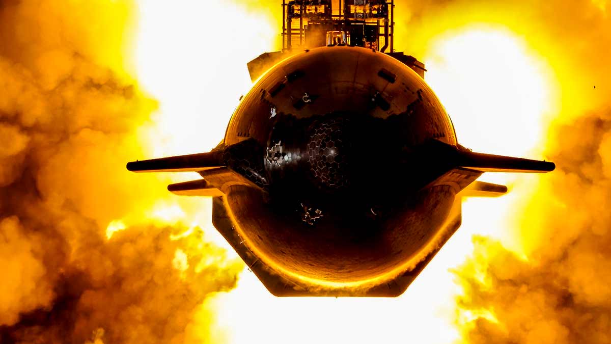 Video: SpaceX genomför en statisk eldtest av Starship. Bilder och videor: Reproduktion Twitter @SpaceX