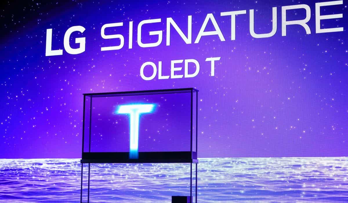 Az LG bejelentette a „transparent” képernyőjű TV-t a CES 2024 rendezvényen
