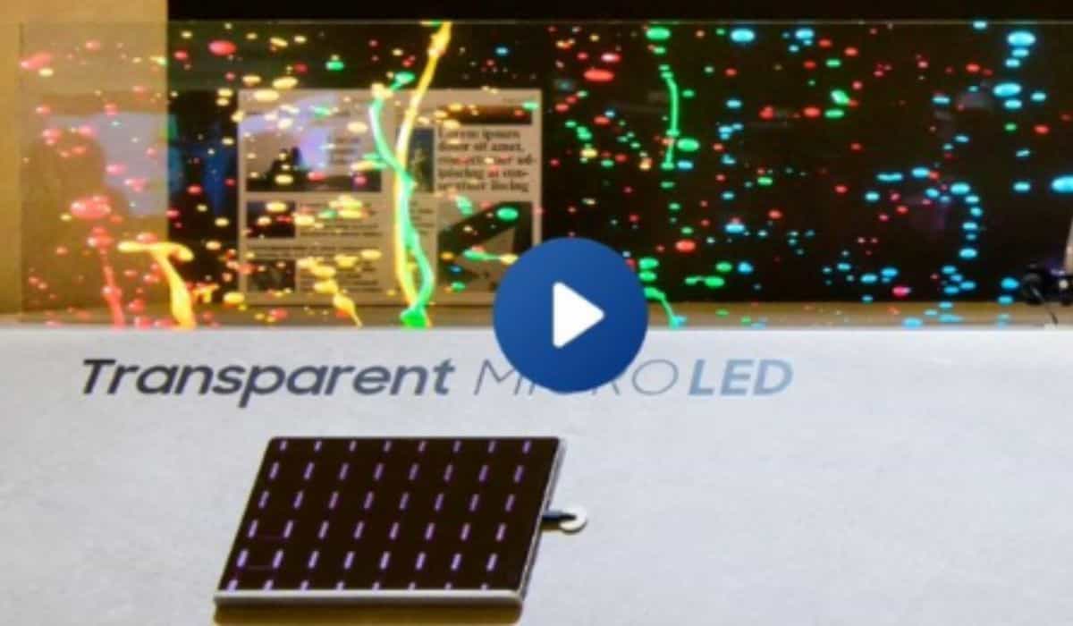 CES 2024: Samsung presenterar världens första transparenta MicroLED-skärm