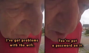 Vídeo: homem causa polêmica ao exigir senha do Wi-Fi de seu vizinho
