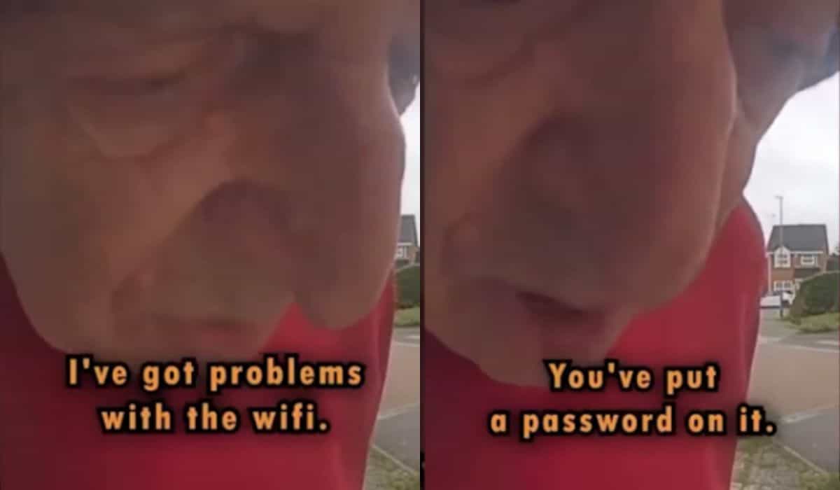 Video: Man veroorzaakt ophef door het Wi-Fi-wachtwoord van zijn buurman te eisen