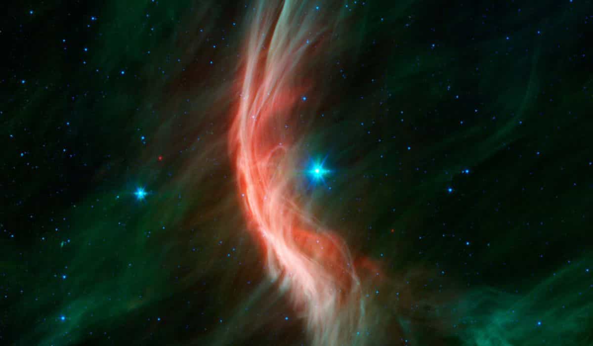 La NASA met en avant une image incroyable de l'étoile fugitive Zeta Ophiuchi