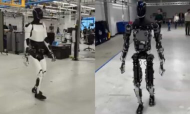 Vídeo: Elon Musk exibe atualização do 'Optimus', robô humanoide da Tesla