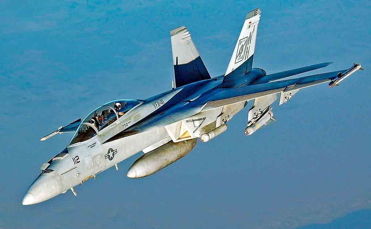 F-18 Super Hornet. Foto: Wikimedia