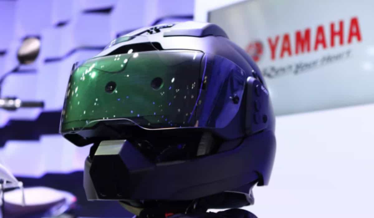 Lisätyn todellisuuden kypärä on Yamahan uusi tutkimuskohde. Kuva: Yamaha | Cycle World