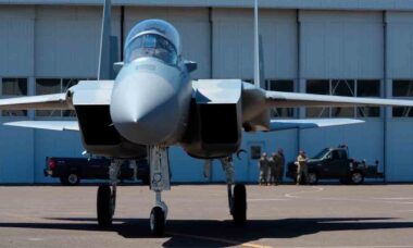 F-15EX Eagle II. Photo and video: Divulgação / Boeing