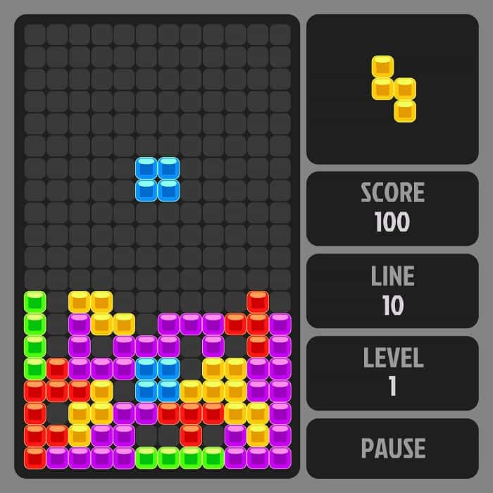 Tetris täyttää 40 vuotta maailmanlaajuisella menestyksellä ja kulttuurisella vaikutuksella (Suunnitellut macrovector / Freepik)