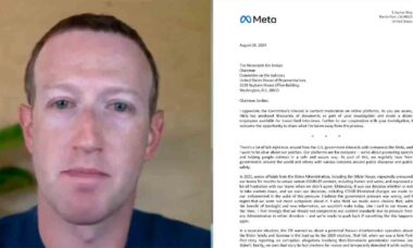 Mark Zuckerberg admitiu por escrito que a administração Biden pressionou o Facebook a censurar o conteúdo do Covid-19