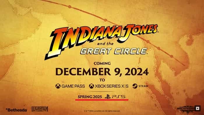 Novo trailer revela 'Indiana Jones and the Great Circle' para PS5 e Xbox enfrenta críticas por exclusividade temporária (YouTube / @bethesda)