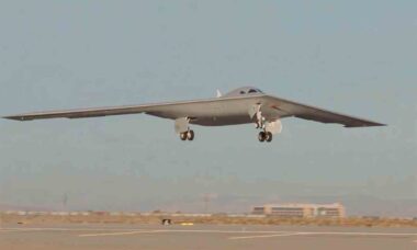 B-21 Raider. imagens: X @usairforce