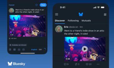 Bluesky adiciona recurso de vídeos na plataforma após aumentar base de usuários com o banimento do X no Brasil