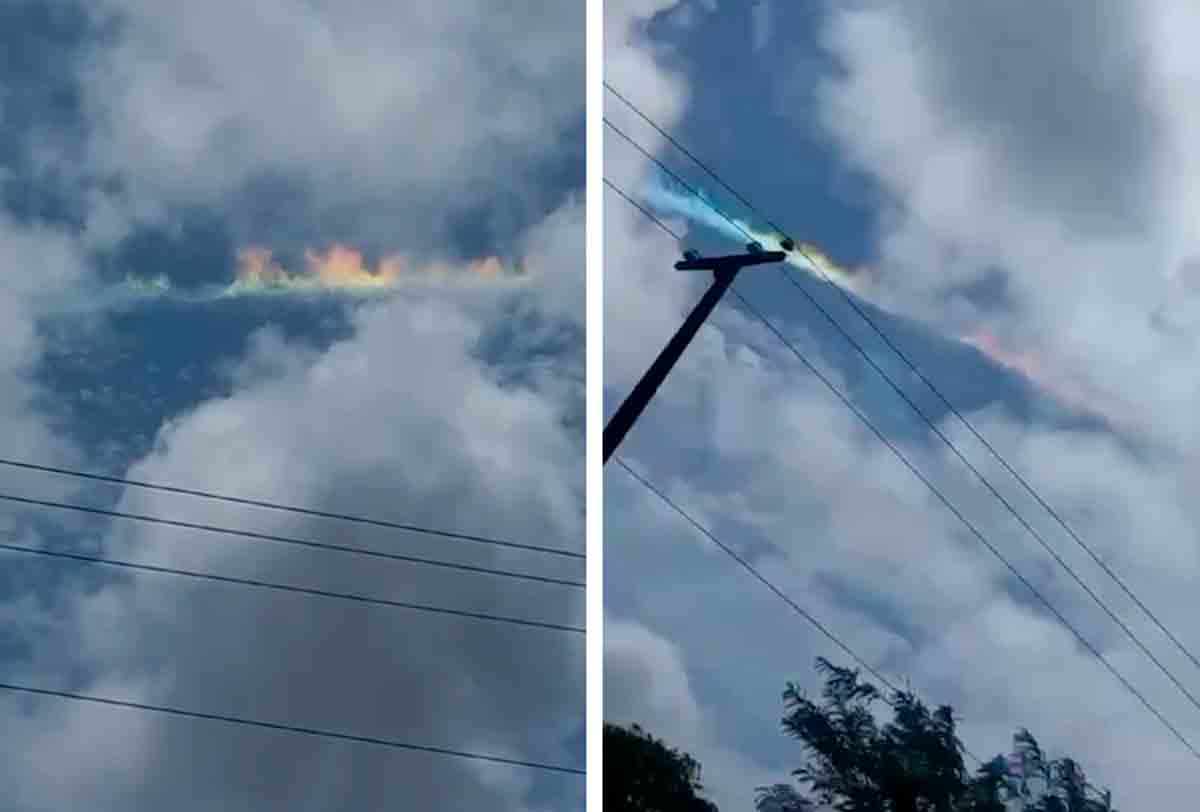 Un fenomeno raro sorprende gli abitanti di una città brasiliana. Foto: X @BollitoWillyam