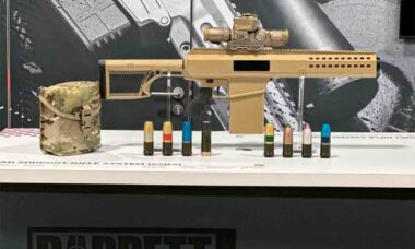 Barrett e MARS revelam novo lançador de granadas SSRS de 30 mm para o Exército dos EUA. Foto; Divulgação / Barrett